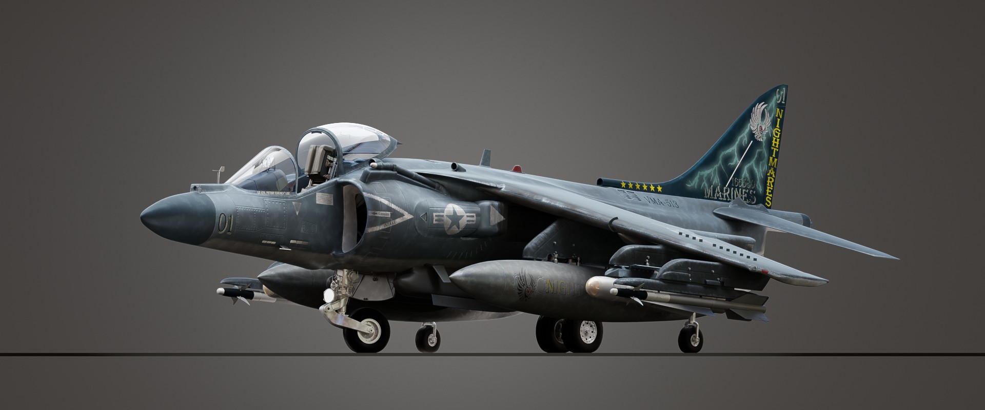 Harrier AV8b II Plus